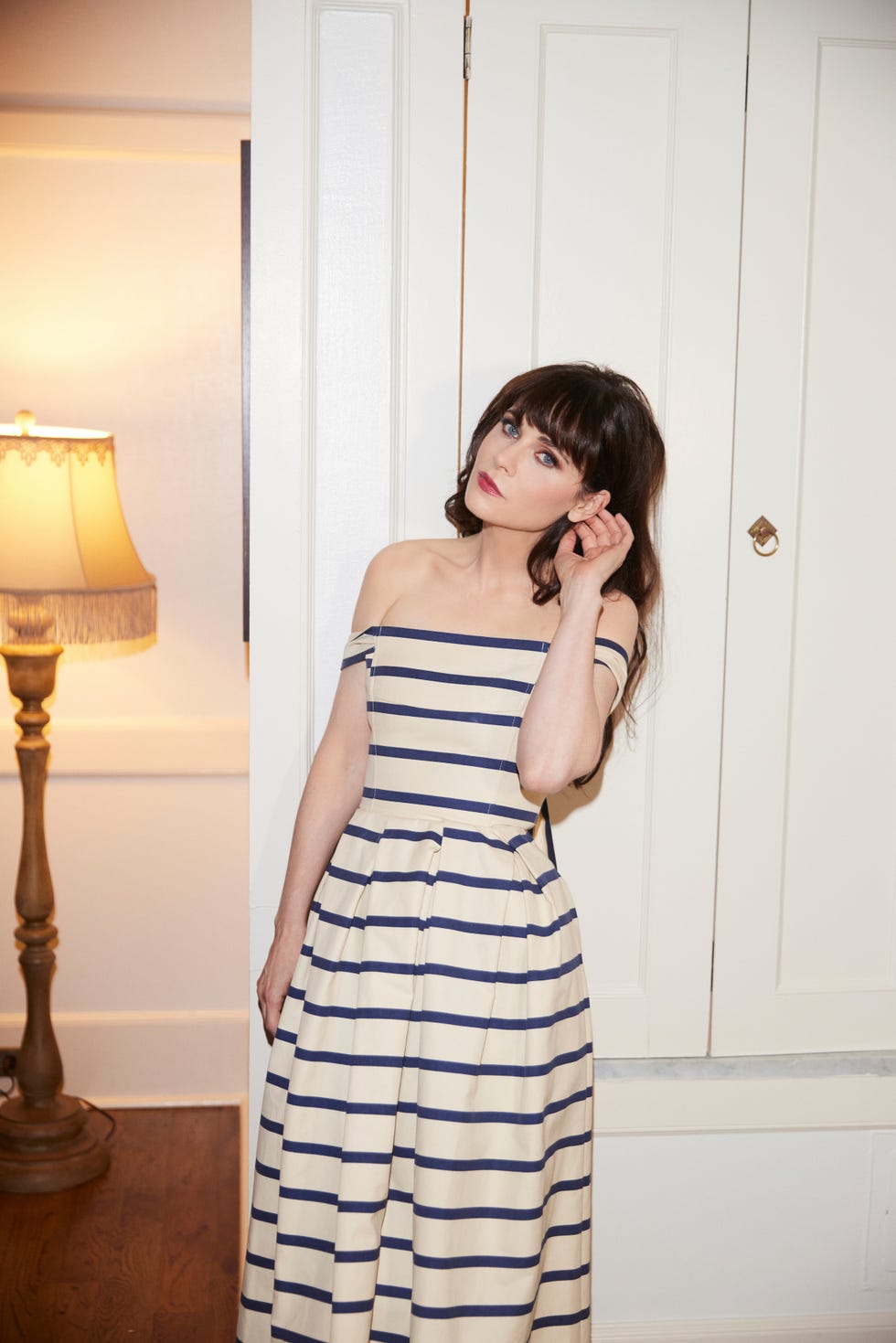 zooey deschanel nyfw zooey deschanel nyfw