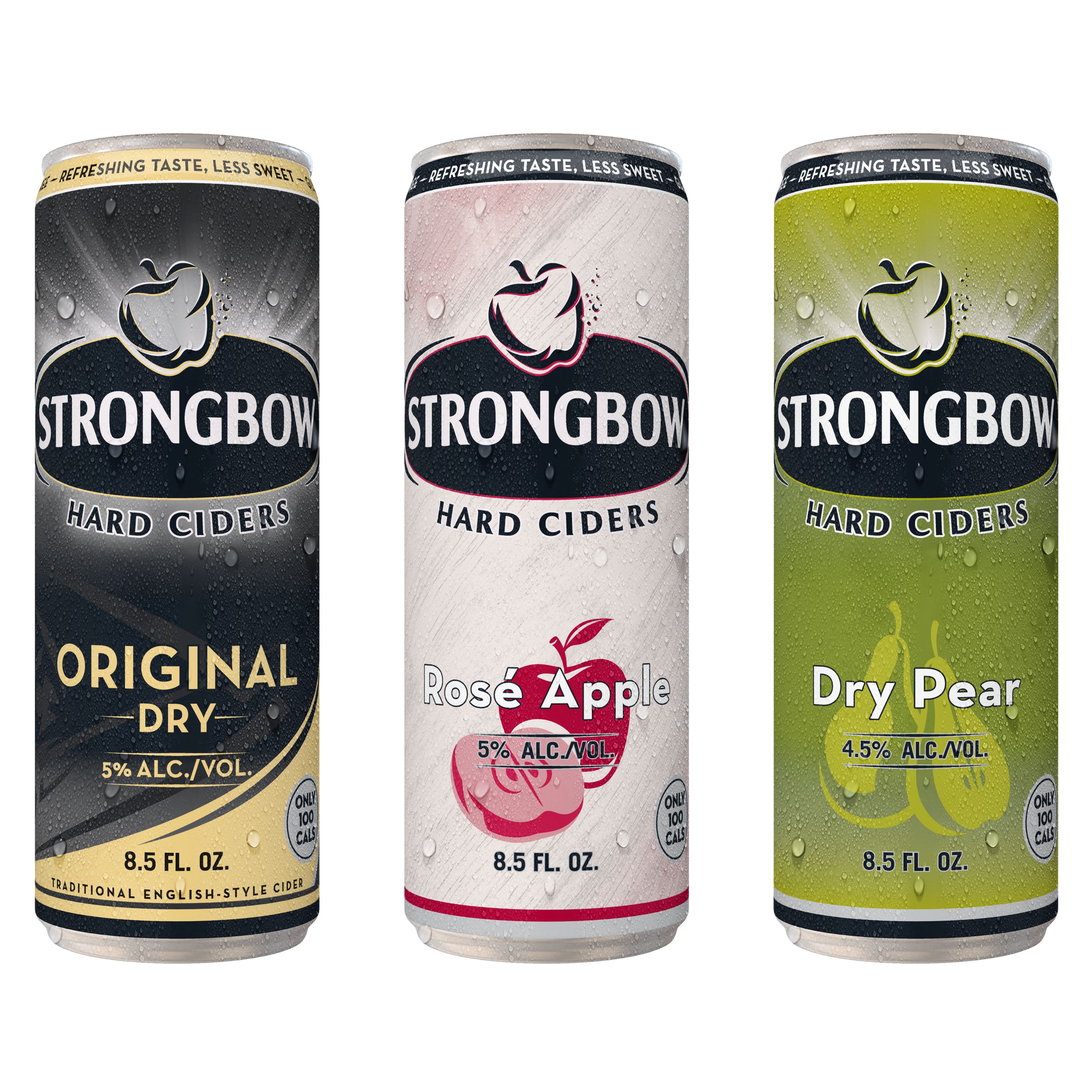 Strongbow Hard Ciders 100 Cal Slim Cans
