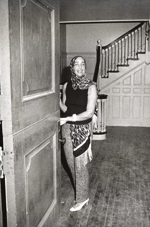 edith bouvier beale at grey gardens in east hampton, new york   september 1, 1972