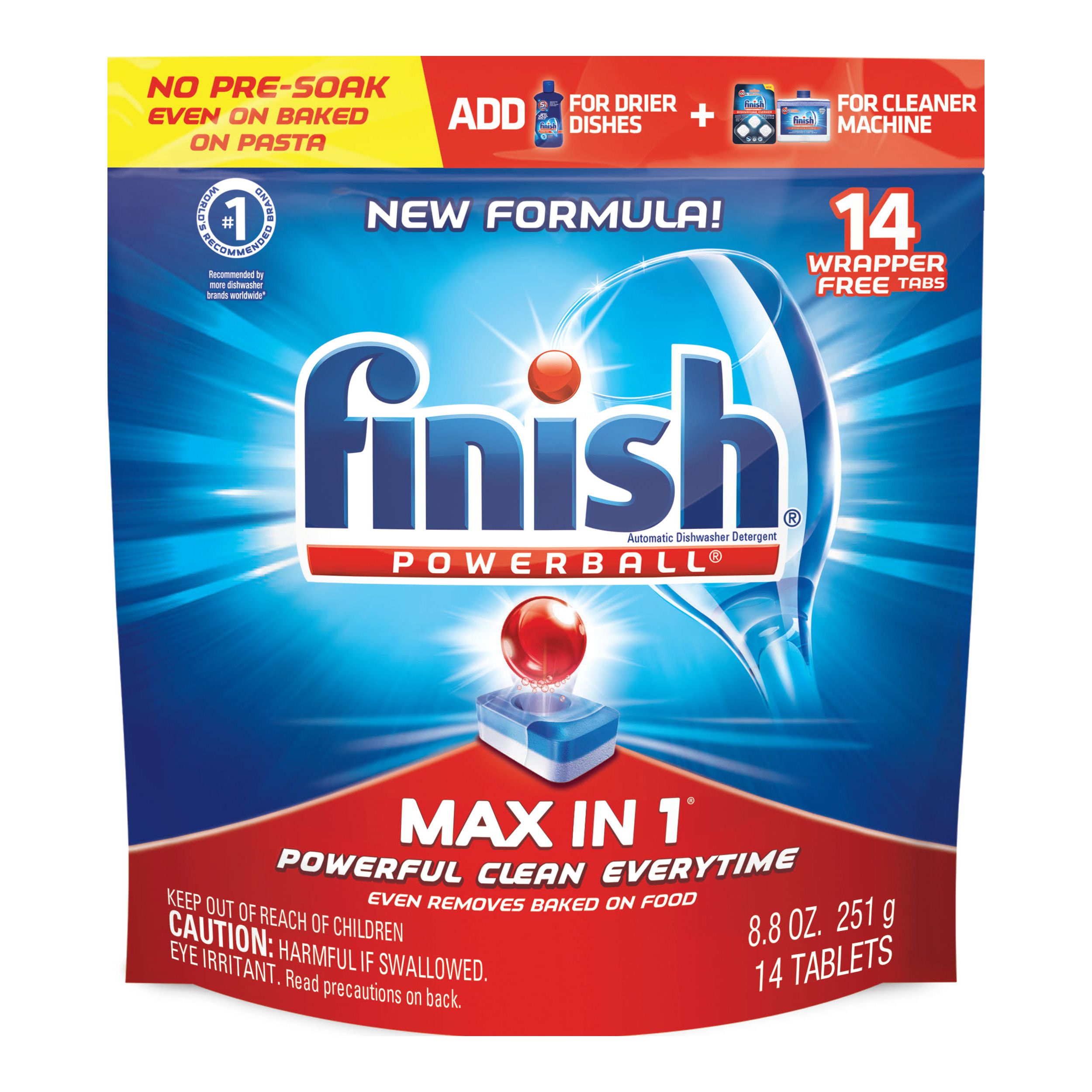 Finish Max in One Automatic Dishwasher Detergent