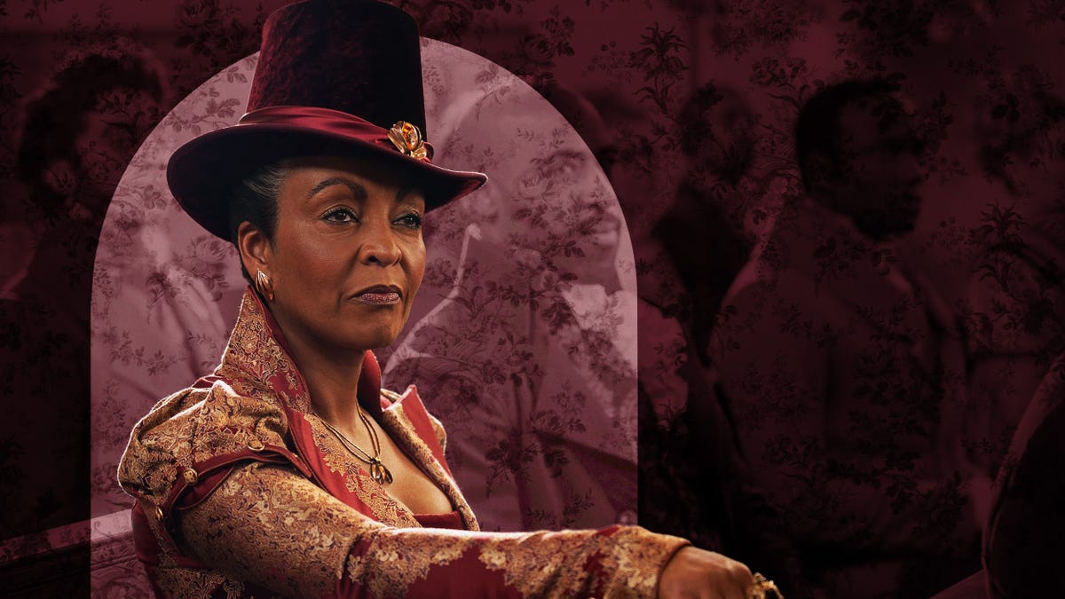 adjoa andoh as lady danbury in 'bridgerton'