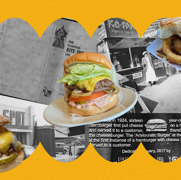 burger collage