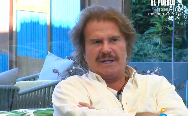 edmundo 'bigote' arrocet con gesto serio habla de su ruptura con maría teresa campos
