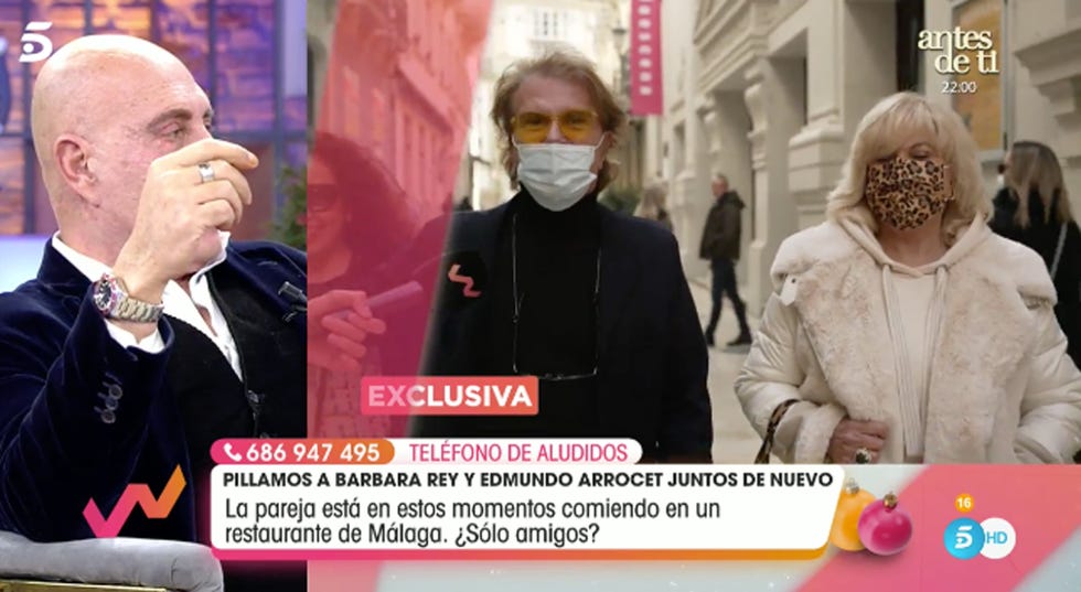 bárbara rey y edmundo arrocet juntos en málaga