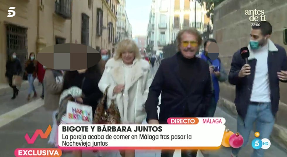 bárbara rey y edmundo arrocet juntos en málaga