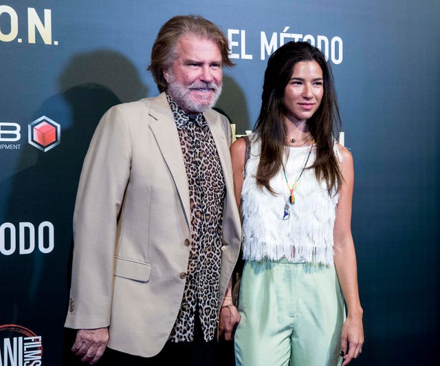 Edmundo Arrocet y su hija Estefanía disfrutan del corto 'El Método'