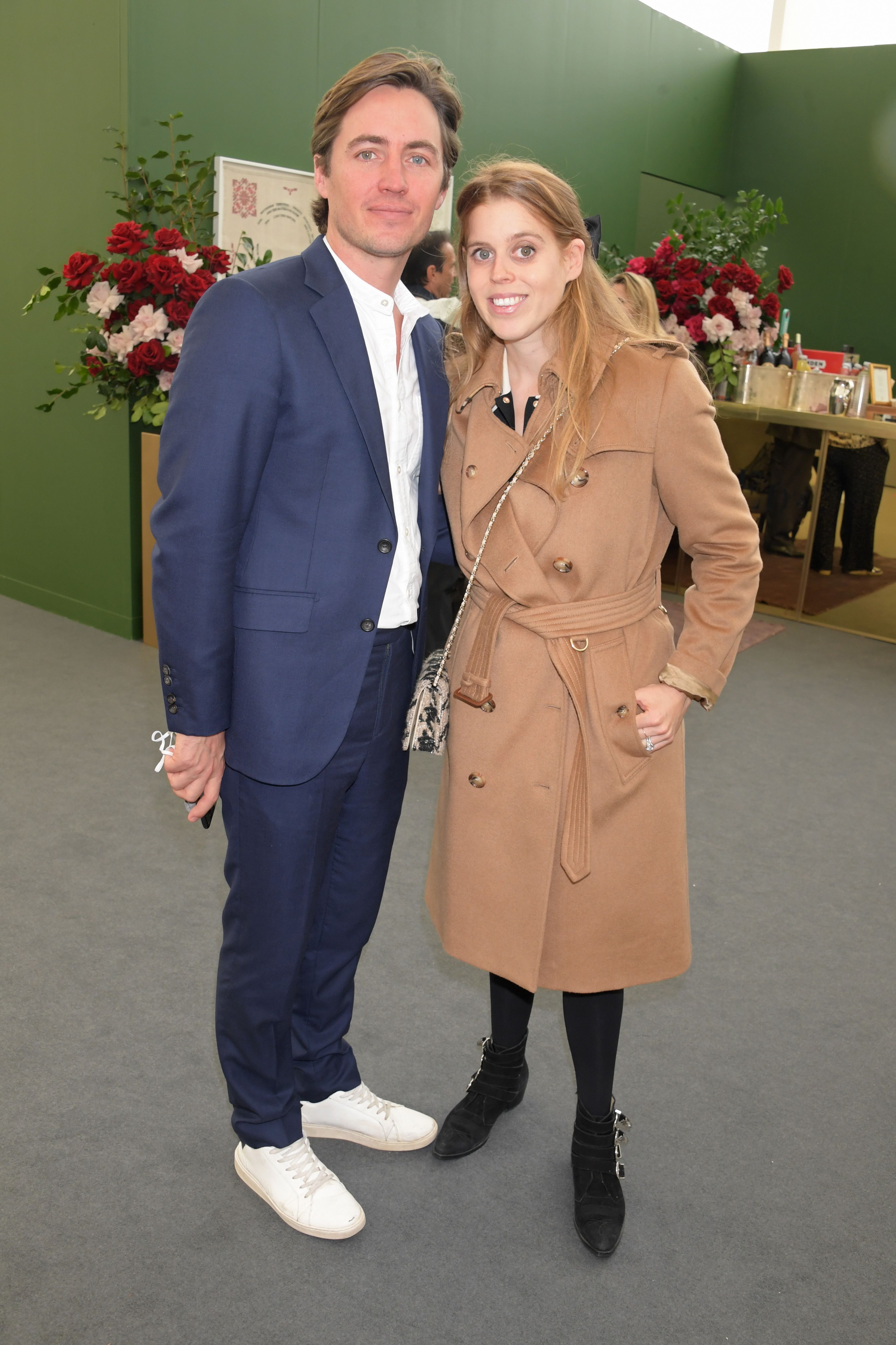 Princess Beatrice and Edoardo Mapelli Mozzi Stepped Out for Frieze