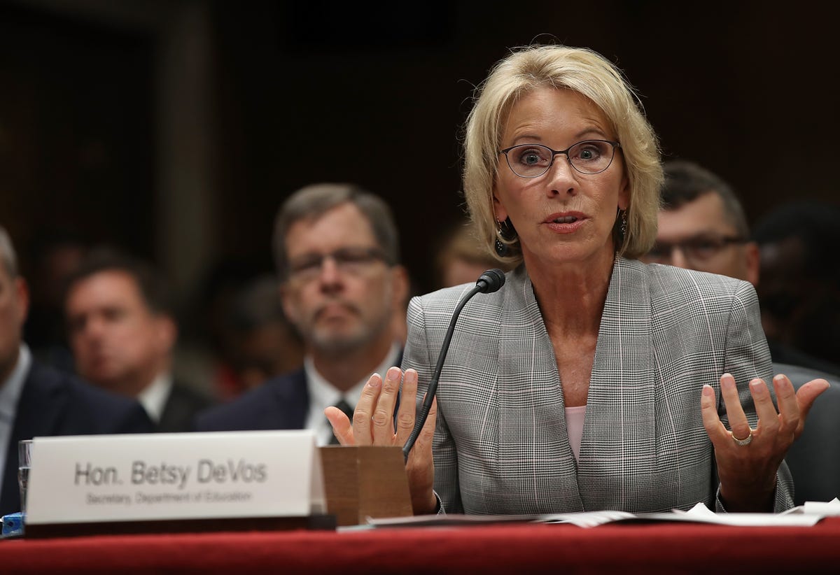 Someone Vandalized Betsy DeVos's $40-Million Yacht - Education ...