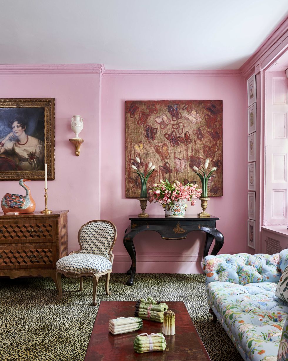 How to Decorate with Millennial Pink Paint, Fabric, and More