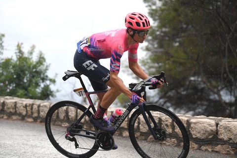 nice, france   august 29 neilson powless of the united states and team ef pro cycling  during the 107th tour de france 2020, stage 1 a 156km stage from nice moyen pays to nice  tdf2020  letour  on august 29, 2020 in nice, france photo by tim de waelegetty images