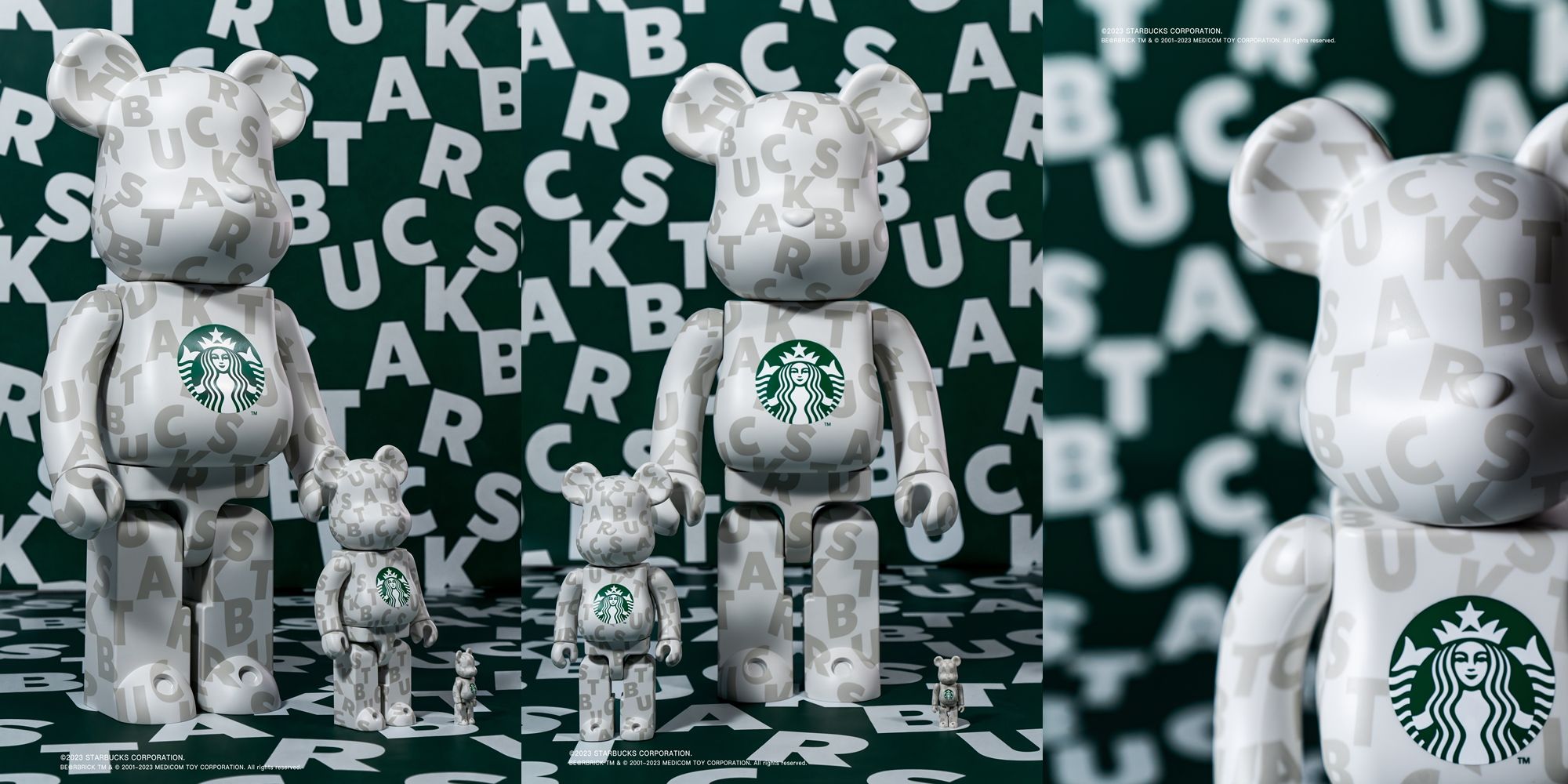 星巴克跨界聯名BE@RBRICK，限量「星巴克BE@RBRICK公仔」開賣時間、預購