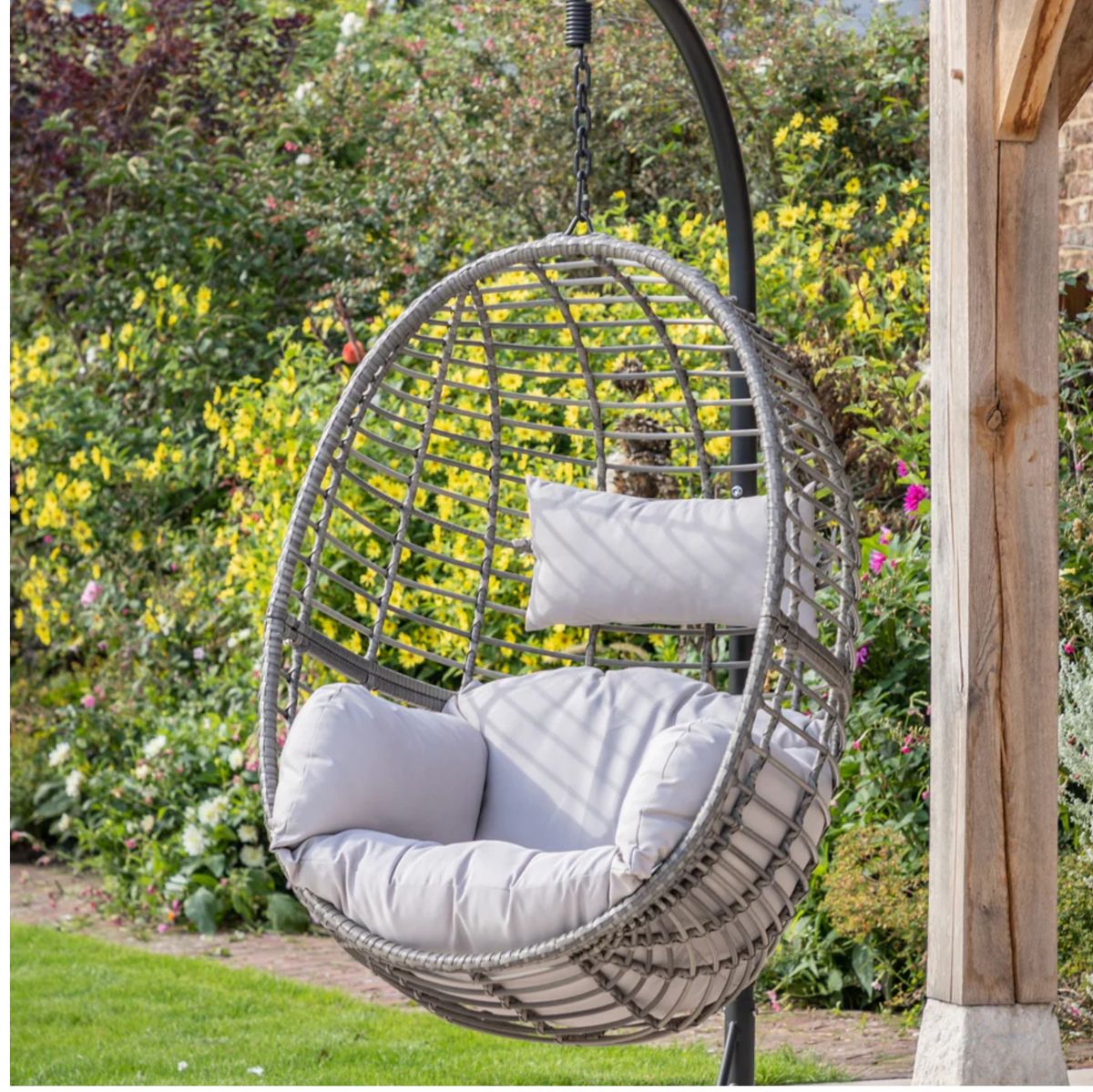 Cocoon Egg Chairs Rattan Wicker Garden Hammock Swing Outdoor