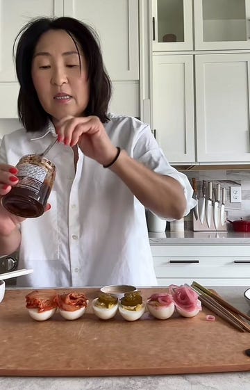 egg flight tiktok recipe