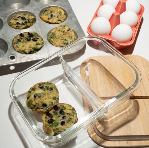 black bean and egg muffins