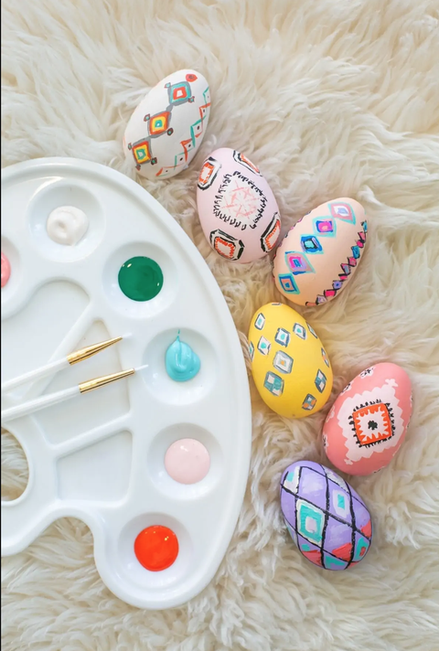 40 Best Easter Egg Painting Ideas - Easy Egg Painting Techniques