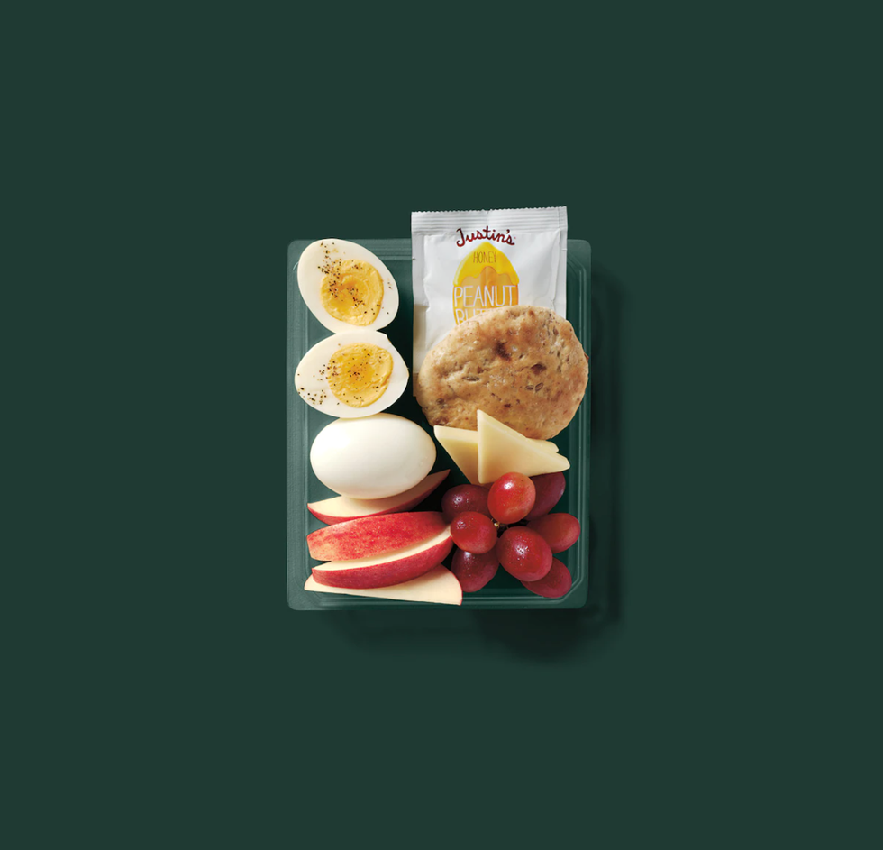 egg and cheese protein box