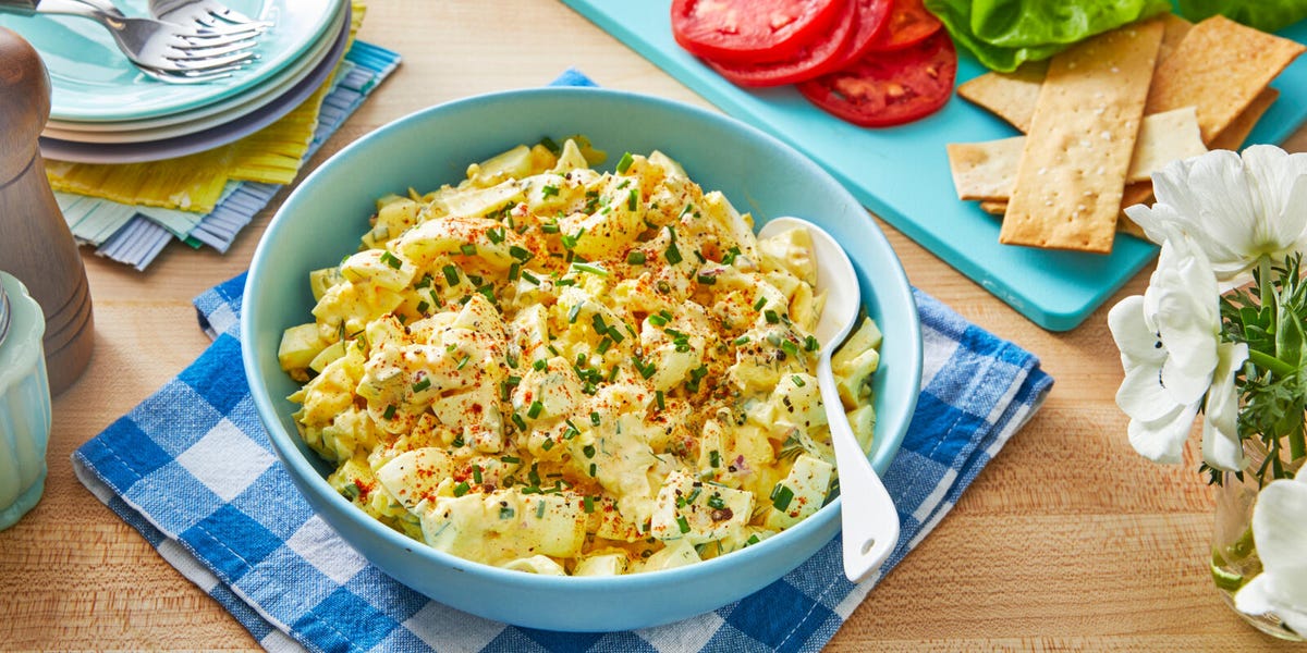 Egg Salad Recipe - with Healthy Option- Rachel Cooks®