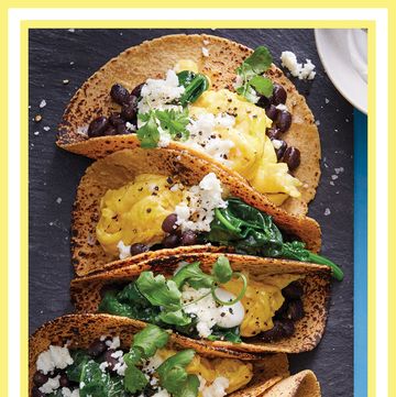 scrambled egg tacos Woman's Day magazine