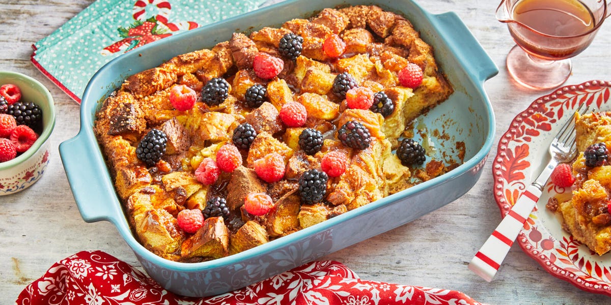 Eggnog Bread Pudding Will Be Your Go-To Holiday Casserole