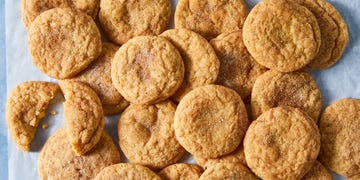 eggnog snickerdoodle cookies