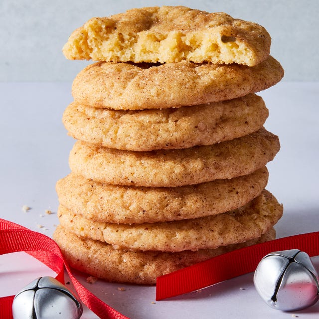 eggnog snickerdoodle cookies