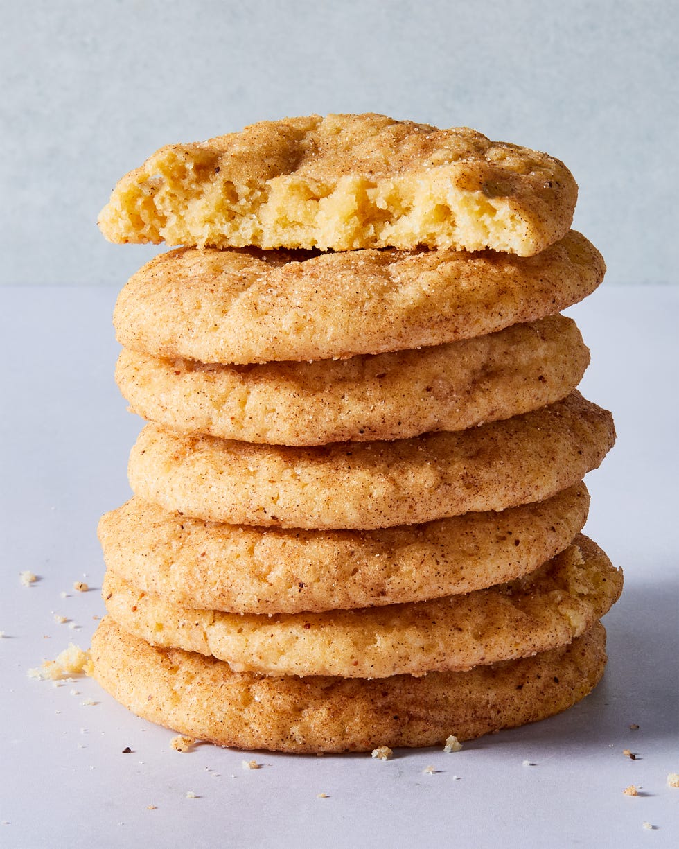 eggnog snickerdoodle cookies