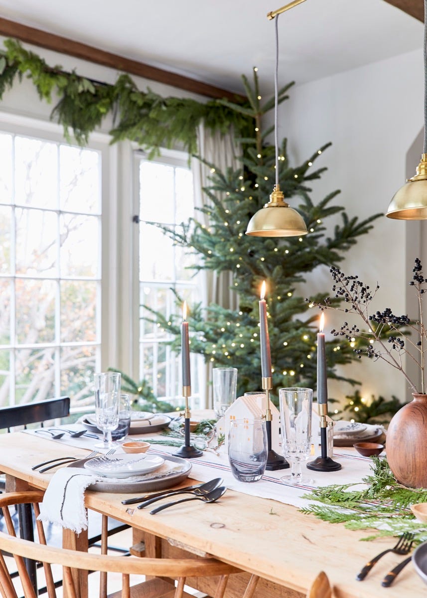 Emily Henderson's Holiday Tablescape