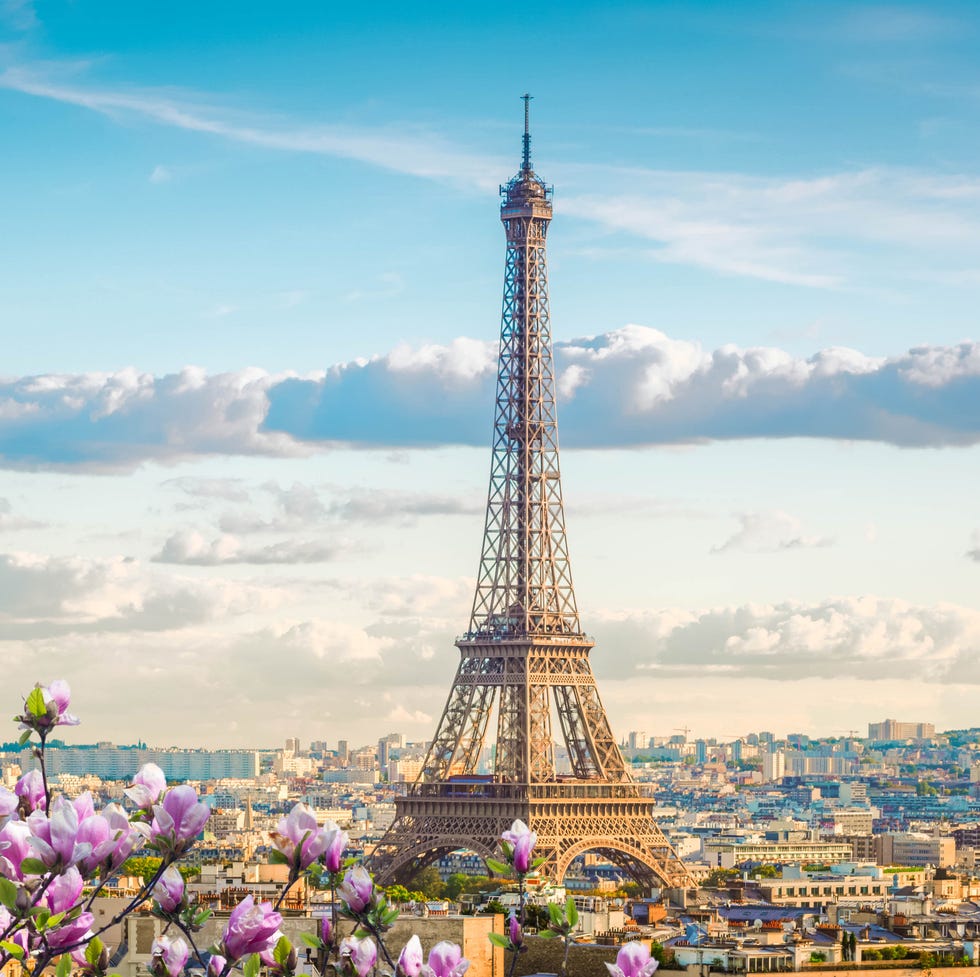 eiffel tour and paris cityscape