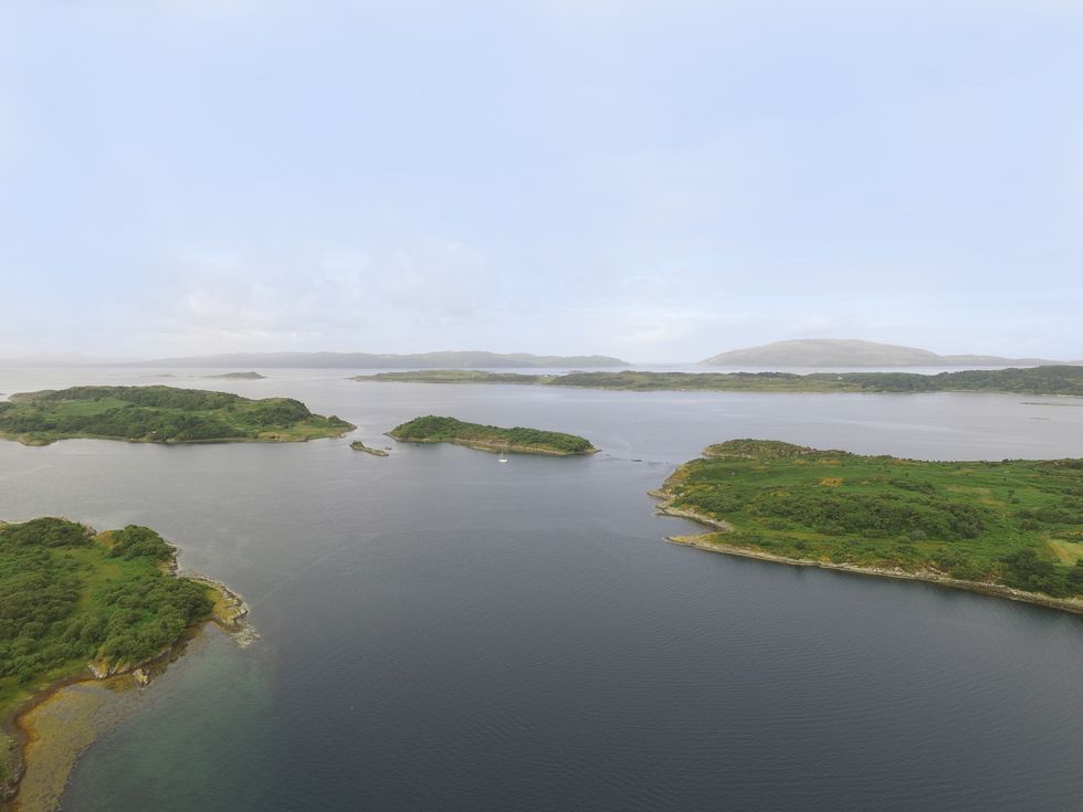 Eilean Nan Gabhar - Loch Craignish - Scotland - Galbraith - distant