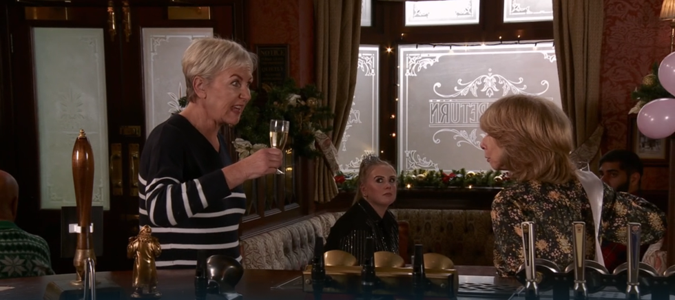 gail rodwell and eileen grimshaw, coronation street