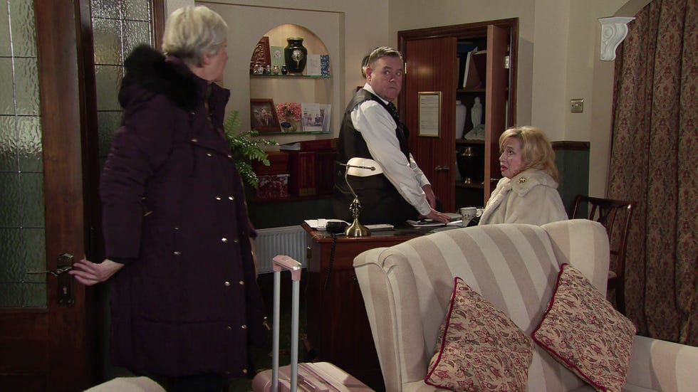 eileen grimshaw, julie carp, george shuttleworth, coronation street