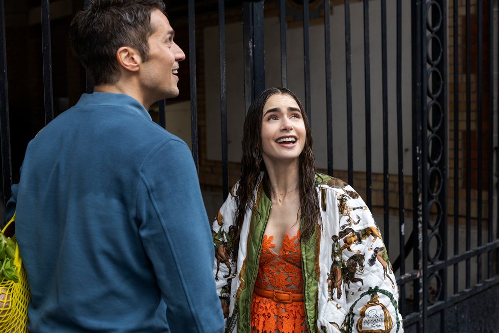 Where to shop Magali Pascal dresses, seen on 'Emily in Paris