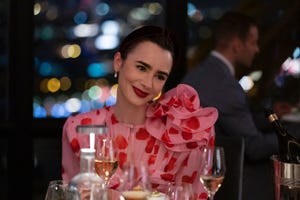 emily in paris lily collins as emily in episode 301 of emily in paris cr stéphanie branchunetflix © 2022