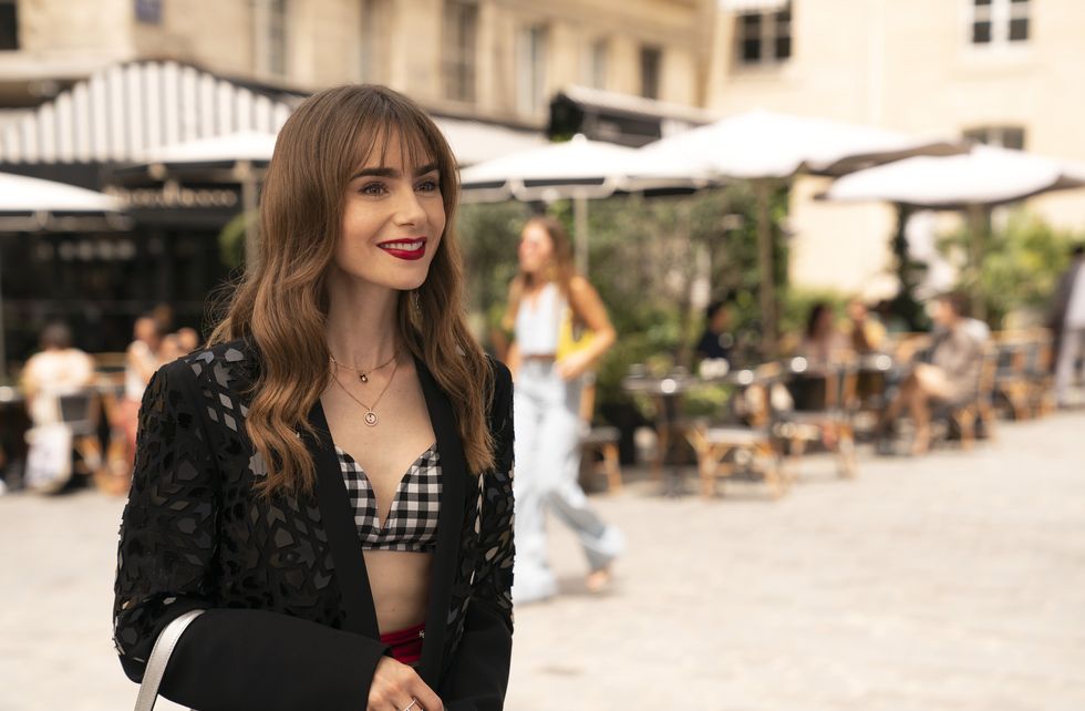 lily collins as emily in episode 305 of emily in paris