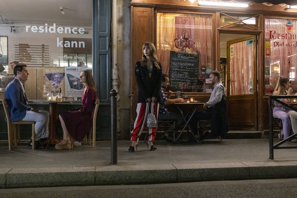 emily in paris lily collins as emily in episode 305 of emily in paris cr marie etchegoyennetflix © 2022