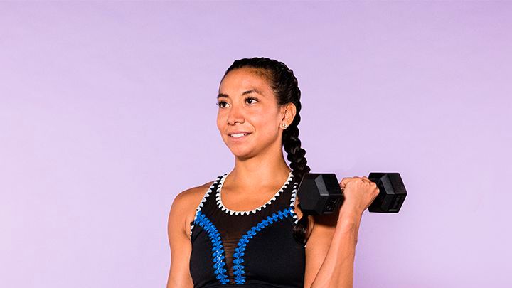 20 ejercicios de bíceps para mujeres: rutina de fuerza