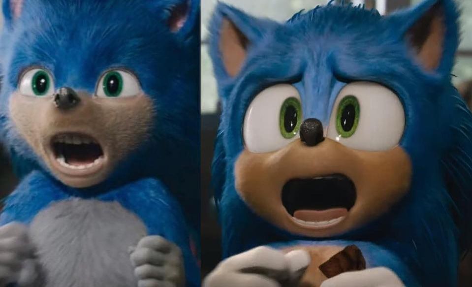 Sonic the Hedgehog' movie redesign: See his before and after look