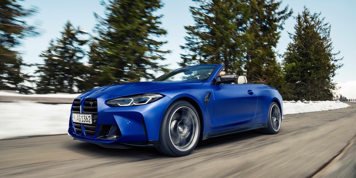 2022 BMW M4 Competition Convertible xDrive Is Fabric-Topped and Faster