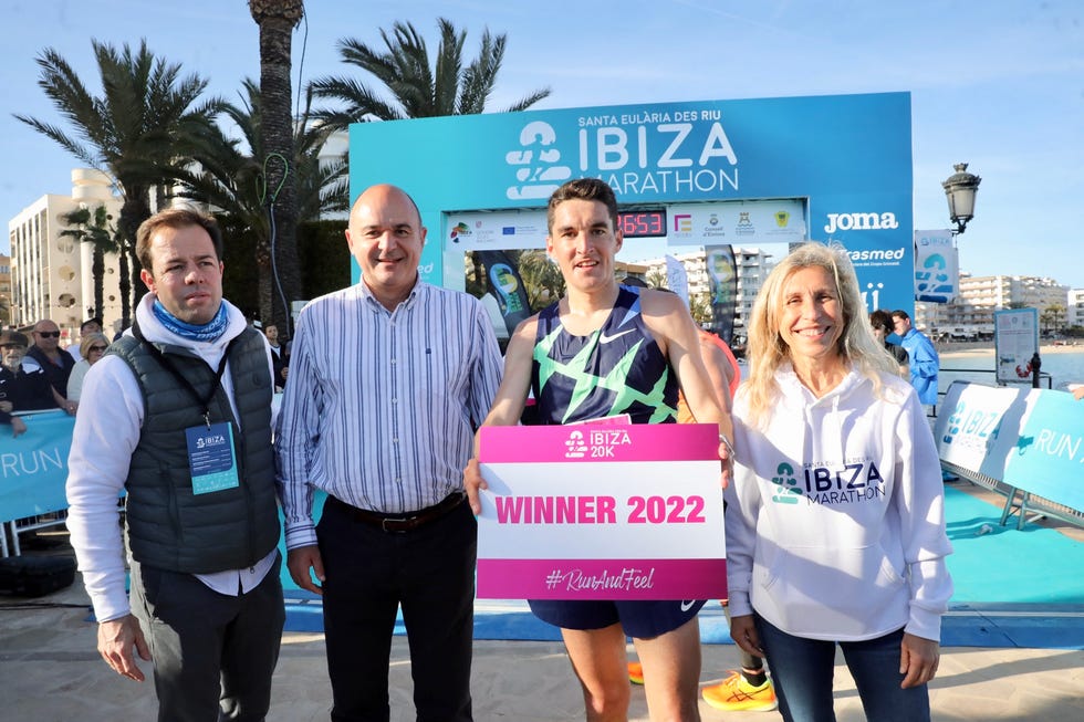 dani mateo en la ibiza marathon