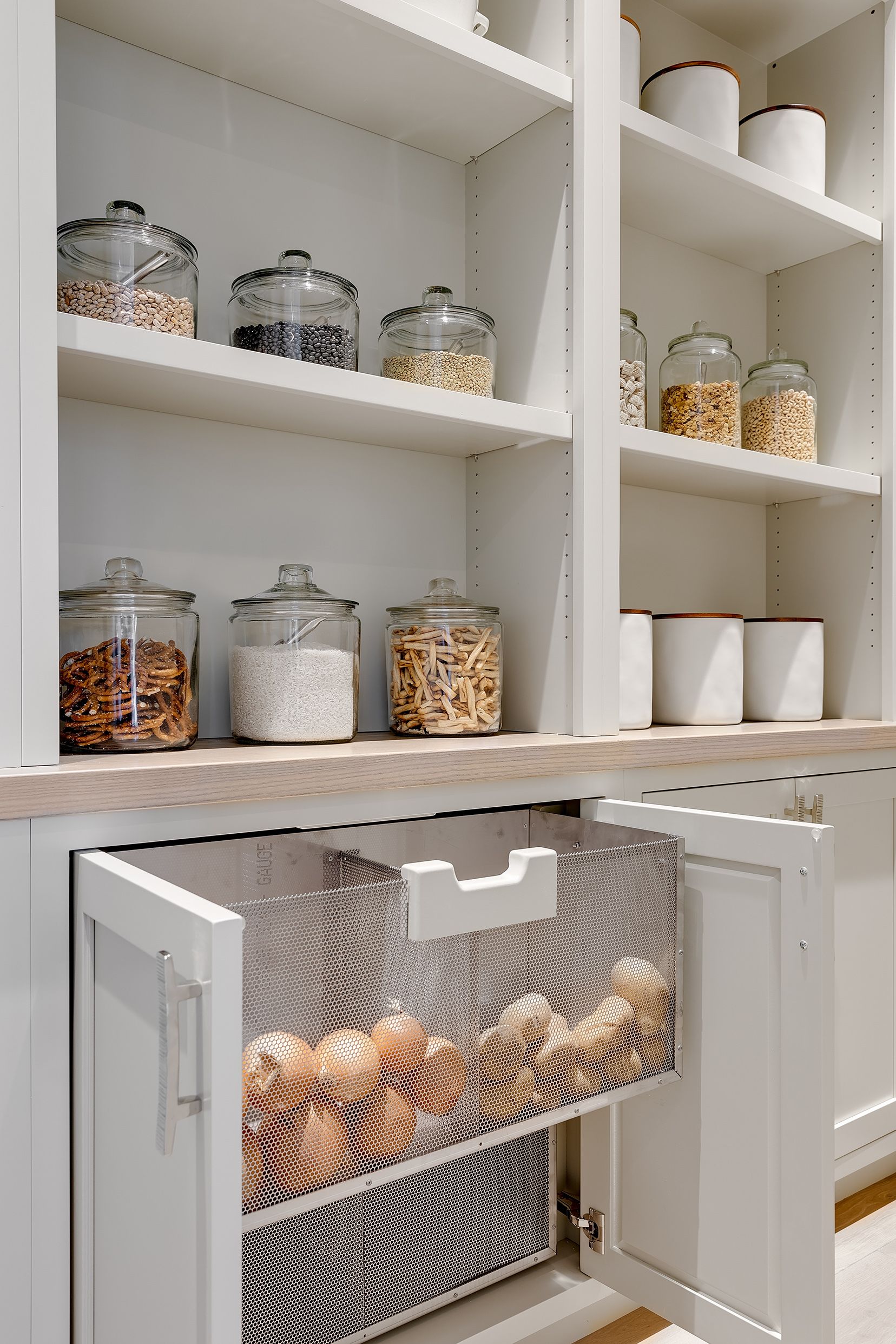 Storage Solutions for a Skinny Pantry - The Homes I Have Made