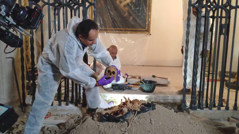 exhumación colón