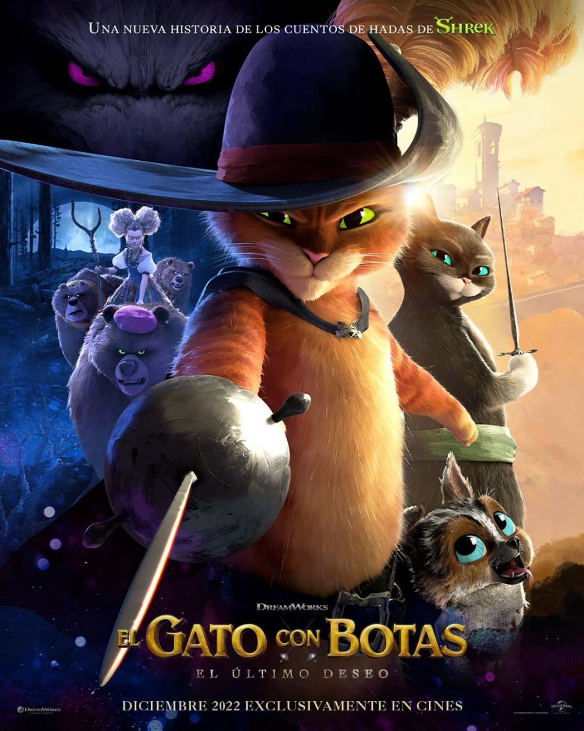 El gato con botas 2 fecha de estreno tr iler sinopsis