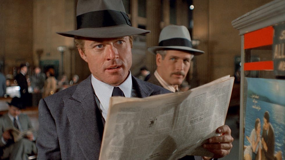 robert redford paul newman el golpe