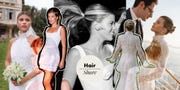 sofia richie wedding hair