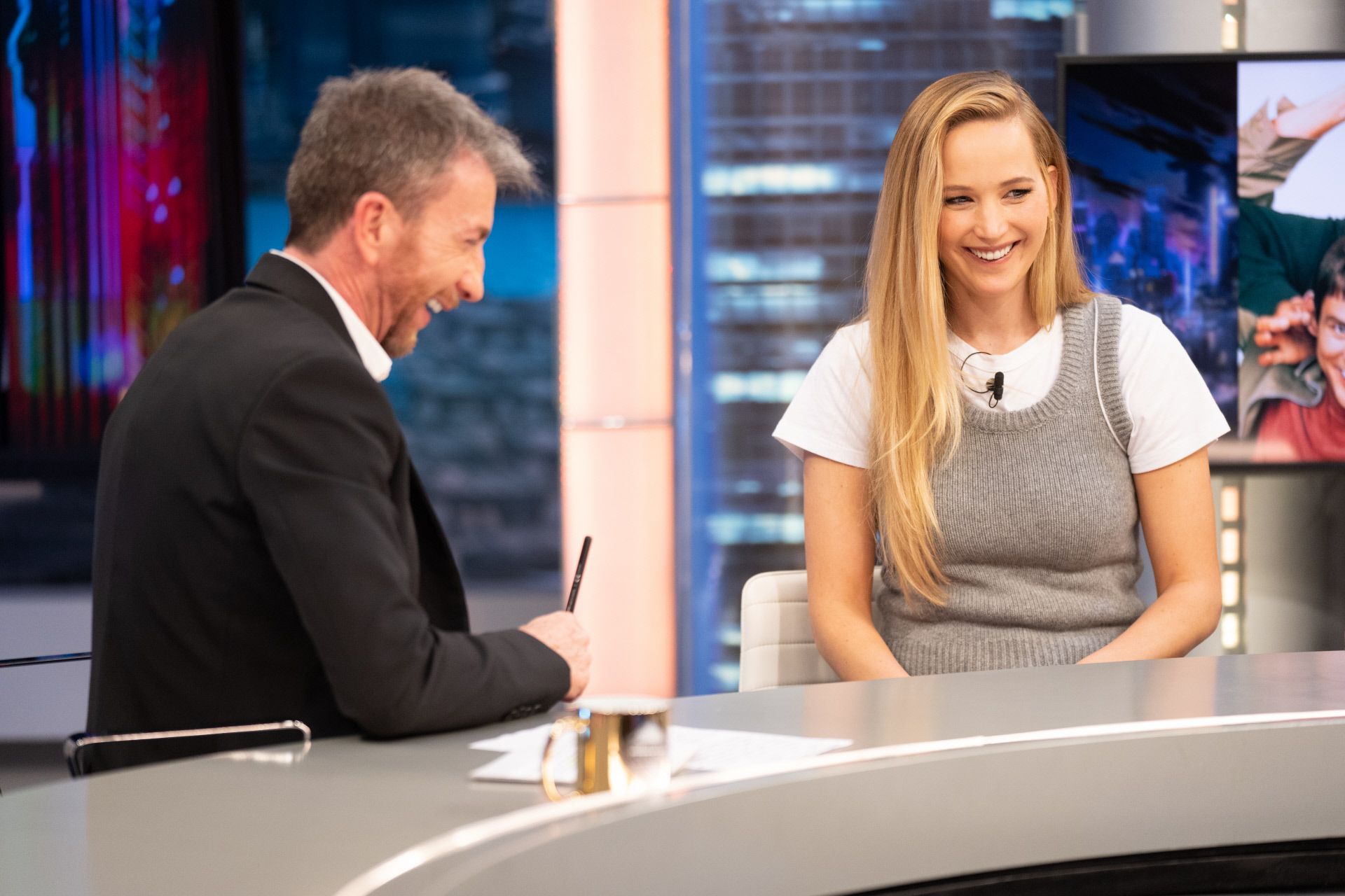 Jennifer Lawrence deja sin palabras a Pablo Motos en El Hormiguero con lo que le pasó con Meryl Street imagen Foto