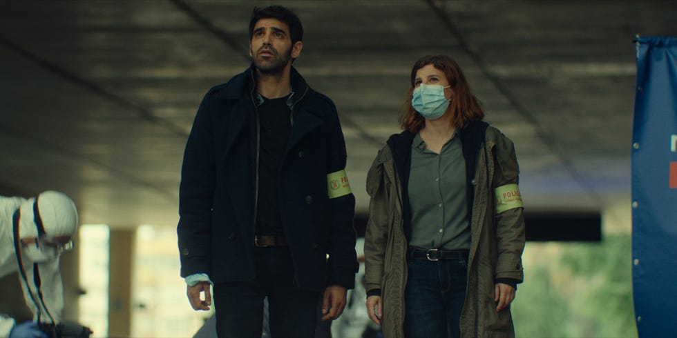 david verdaguer y angela cervantes en 'el mal invisible'