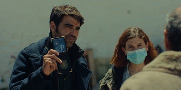 david verdaguer y angela cervantes en 'el mal invisible'