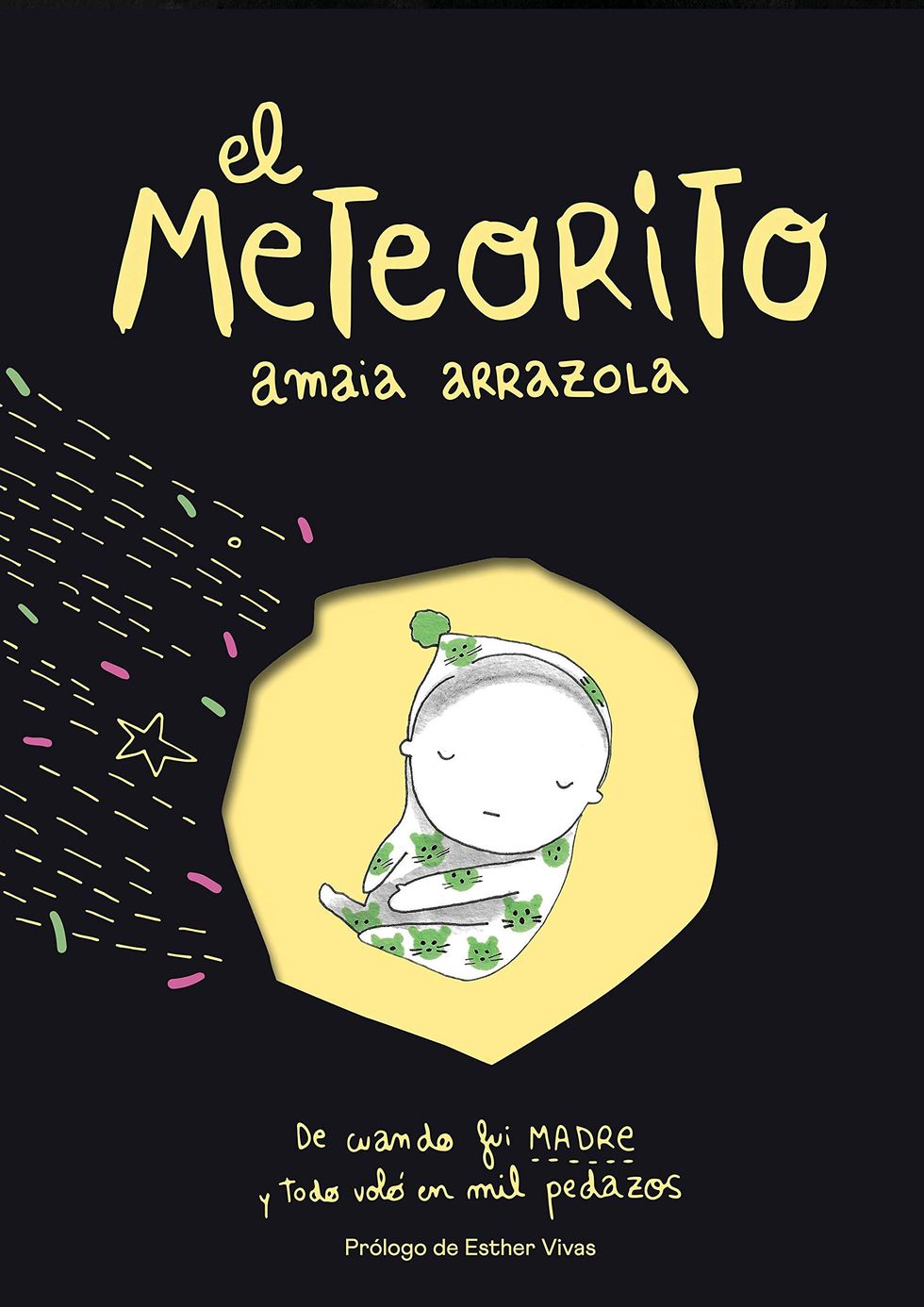 mejores libros maternidad, libro ilustrado el meteorito, el meteorito, libro amaia arrazola