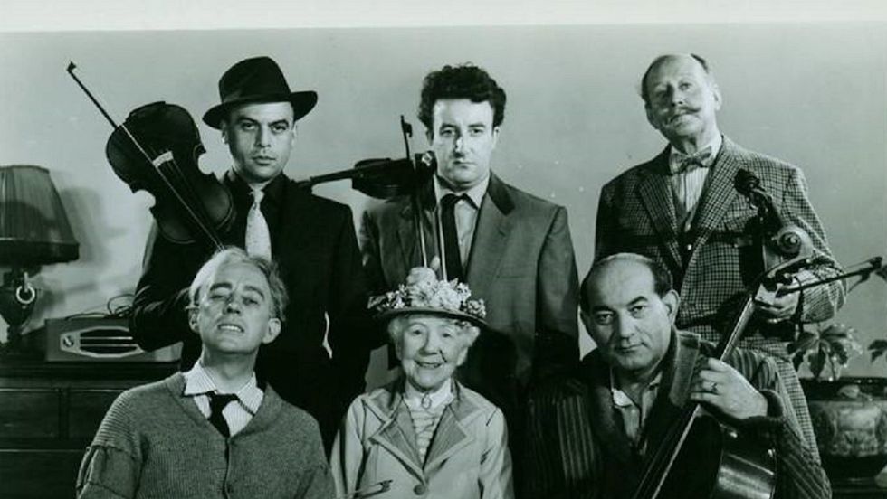 peter sellers en el quinteto de la muerte alexander mackendrick, 1955