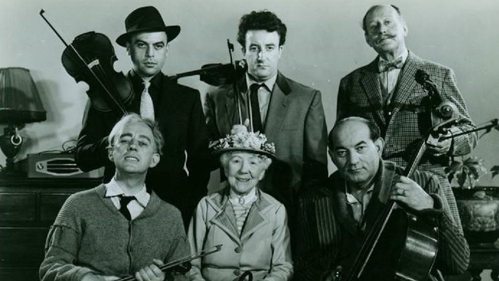 peter sellers en el quinteto de la muerte alexander mackendrick, 1955